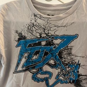 y2k fox racing shirt
